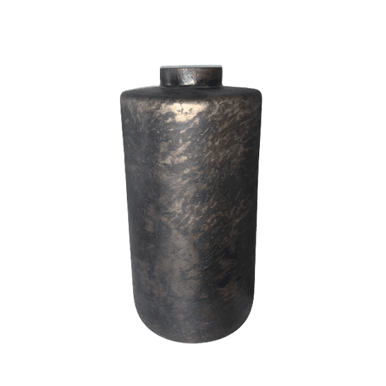 gray gradient vase