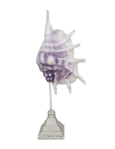 Seashell Stand Coastal Home Decor