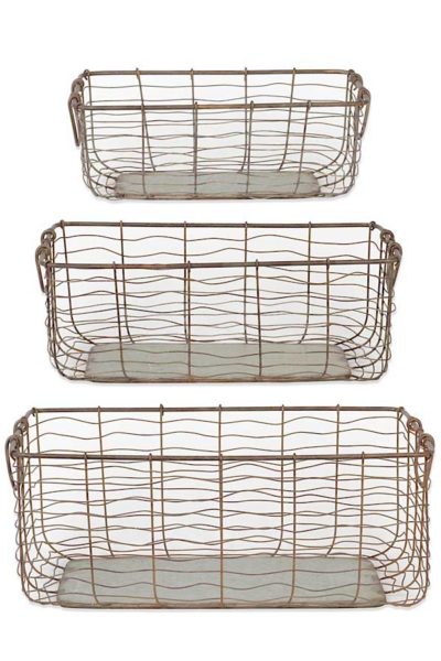 wire nesting baskets