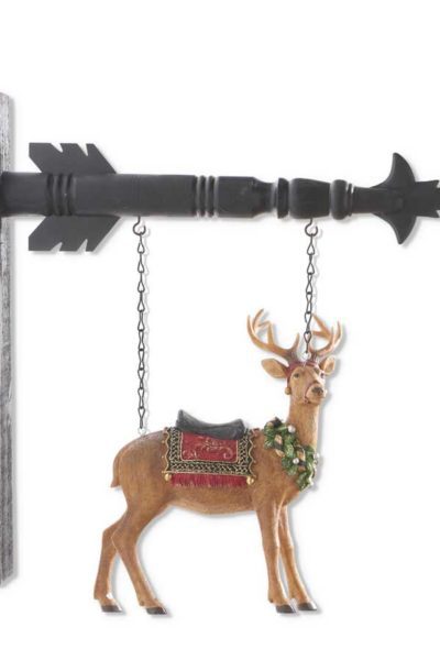 Christmas Reindeer Arrow Replacement Sign