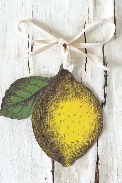 Lemon Gift Tag