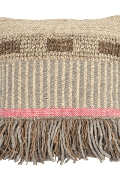 Foreside Hand Woven Cottage Decorative Pillow