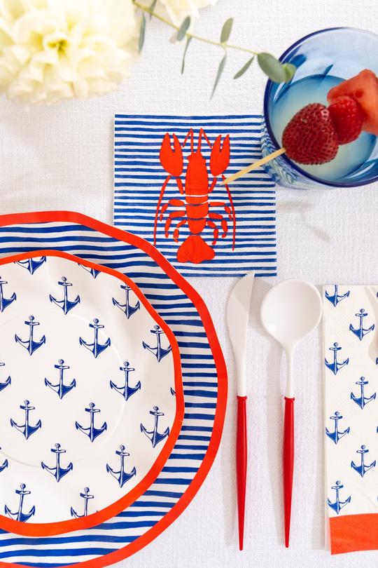 By The Sea Collection Disposable Tableware
