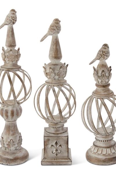 bird finials