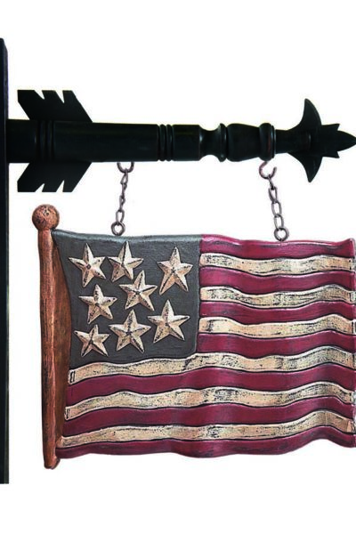 8 Star USA Waving Flag Arrow Replacement Sign