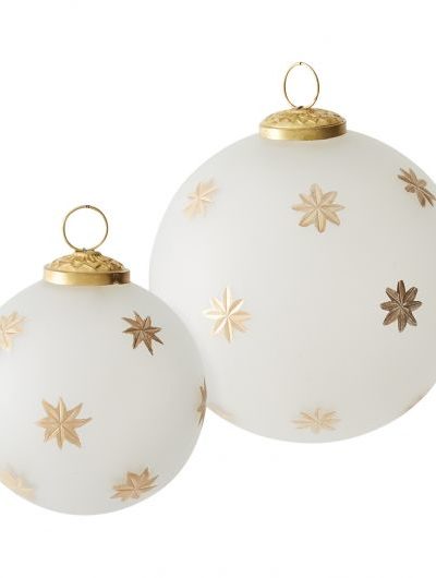 North Star Round Ornament