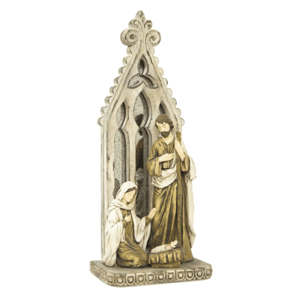 holy family with arch