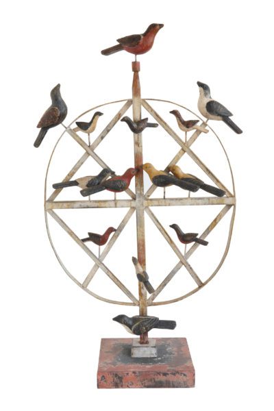 Vintage Reproduction Decor with Birds