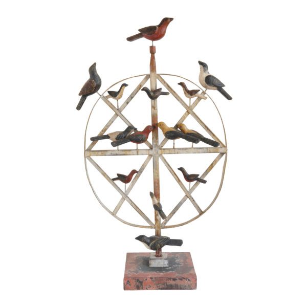 Vintage Reproduction Decor with Birds