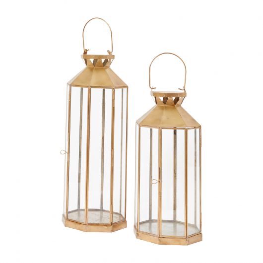 Gorgeous Gold Marigold Lantern 2 Sizes | Outdoor Lanterns