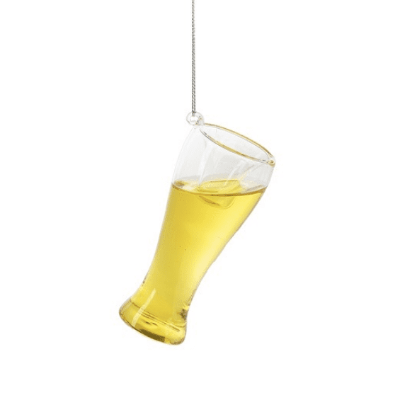 cheer beer glass ornament