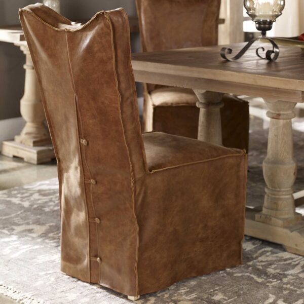 Cognac delroy chair