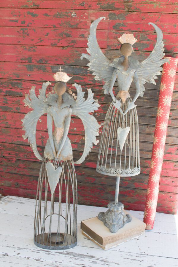 metal angels, set of 2