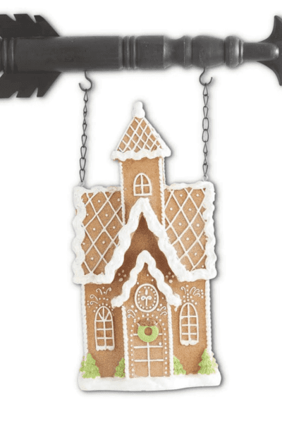 Frosted Gingerbread House Arrow Replacement Sign