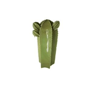 Ceramic Tall Barrell Cactus Figurine