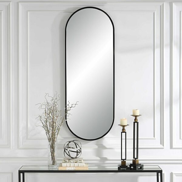 tall black varina mirror
