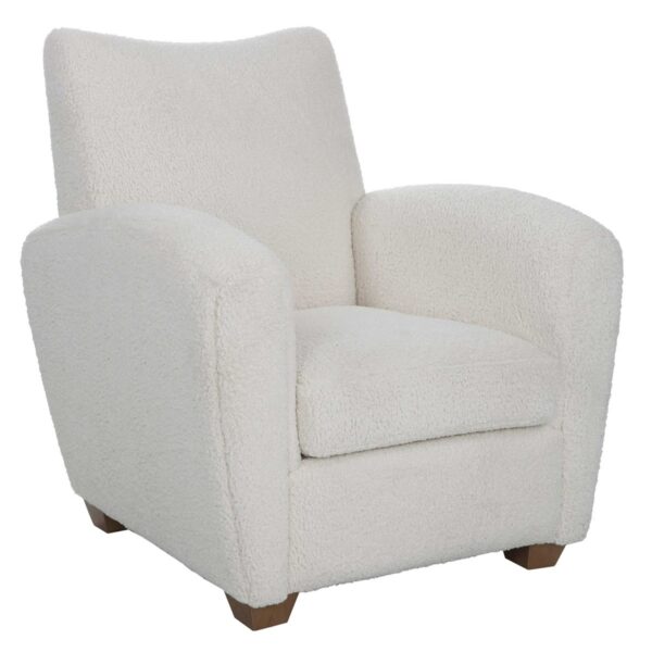 TEDDY ACCENT CHAIR, NATURAL