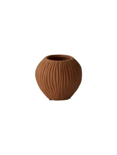 brown thayer vase