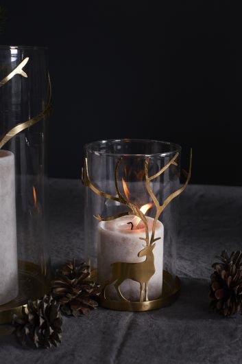 Chital Deer Candleholder | The Gilded Thistle