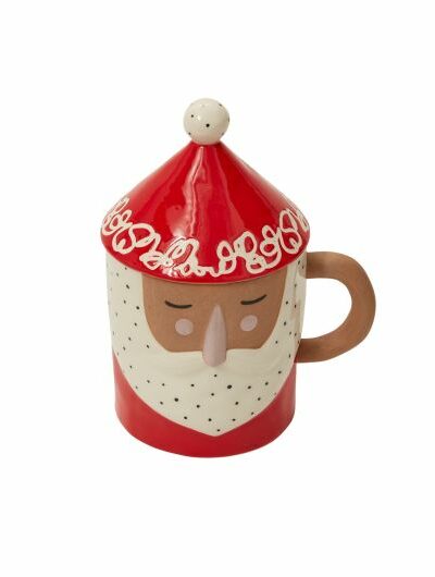 SIPPING SANTA MUG