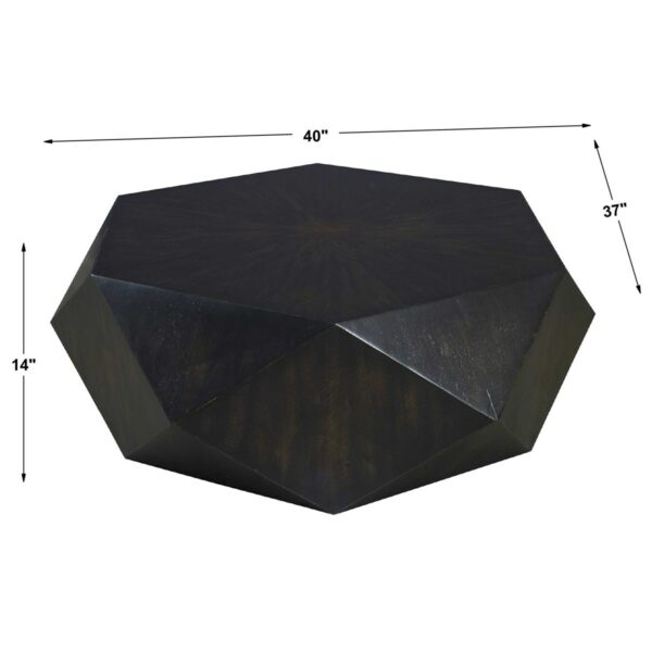 Small Volker Black Coffee Table