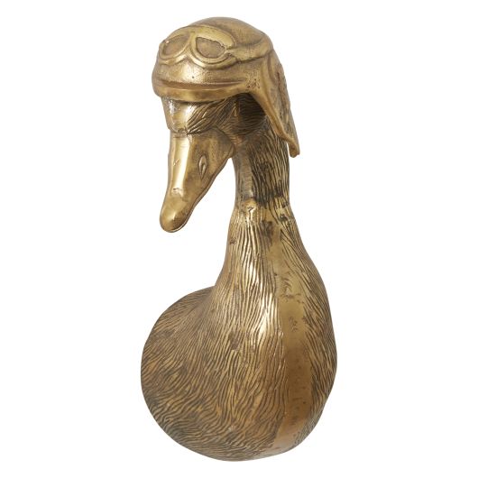 Charlie the Swan Wall Mount in Bronze E+E Collection