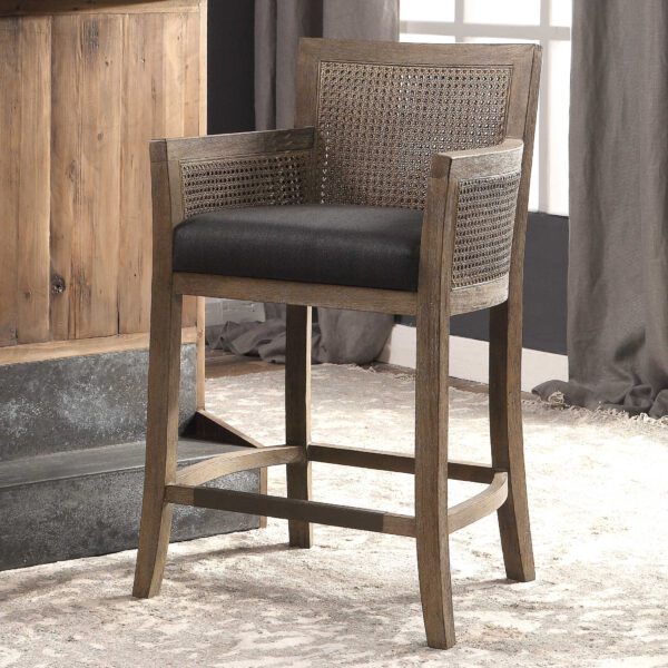 Gray Encore Counter Stool