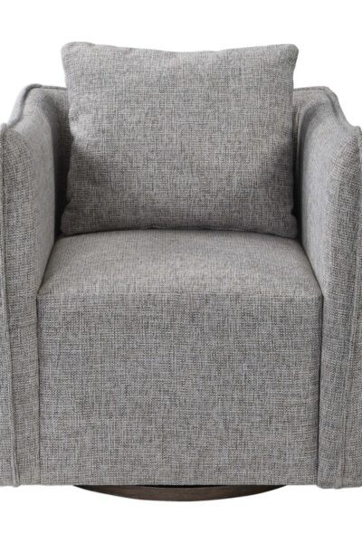 Uttermost Stone Corben Swivel Chair