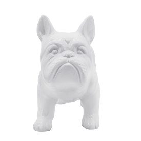 White Ceramic Bulldog