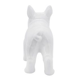 White Ceramic Bulldog