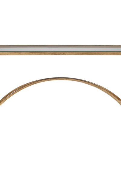 Uttermost Gold Alayna Console Table