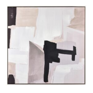 Blanc I Abstract Framed Wall Art