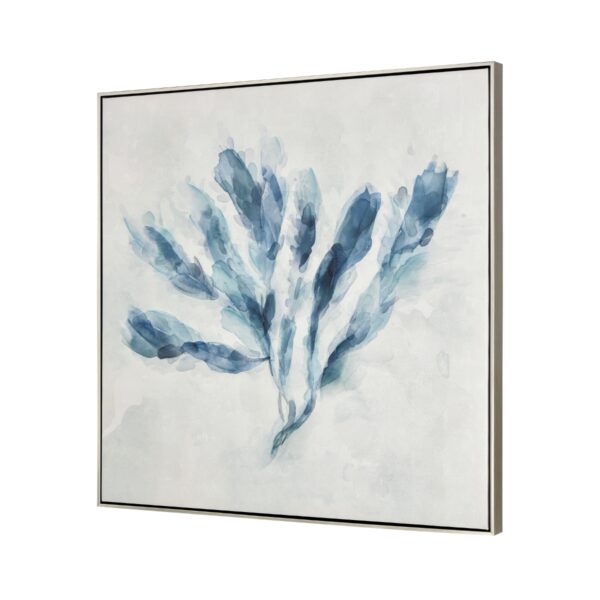 Blue Seagrass I Abstract Framed Wall Art