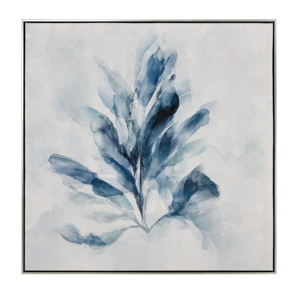 Blue Seagrass II Abstract Framed Wall Art