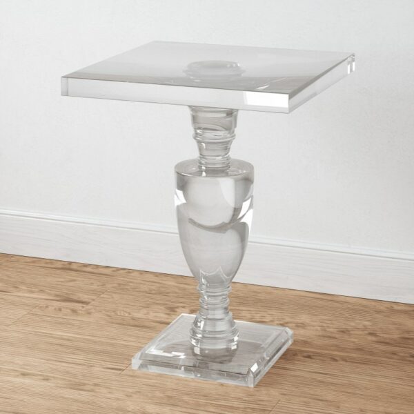 Jacobs Pedestal Accent Table