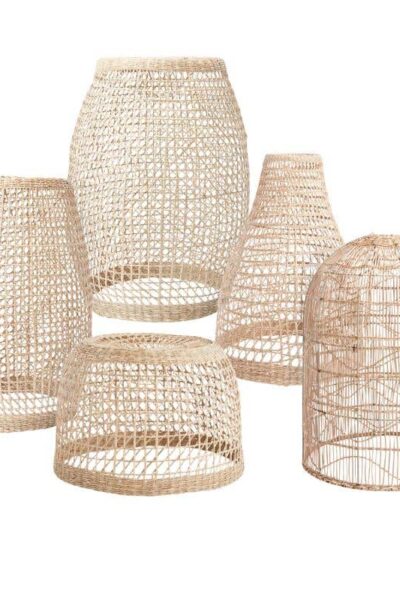 Woven Seagrass Rye Light Shade