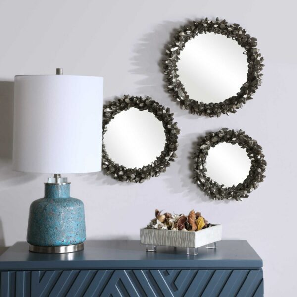 Galena Round Mirror