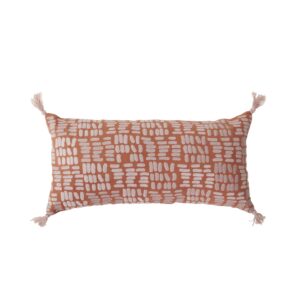 Rust Labertino Lumbar Pillow