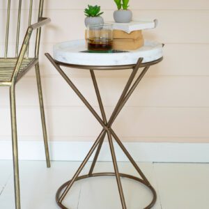 Hour Glass Side Table