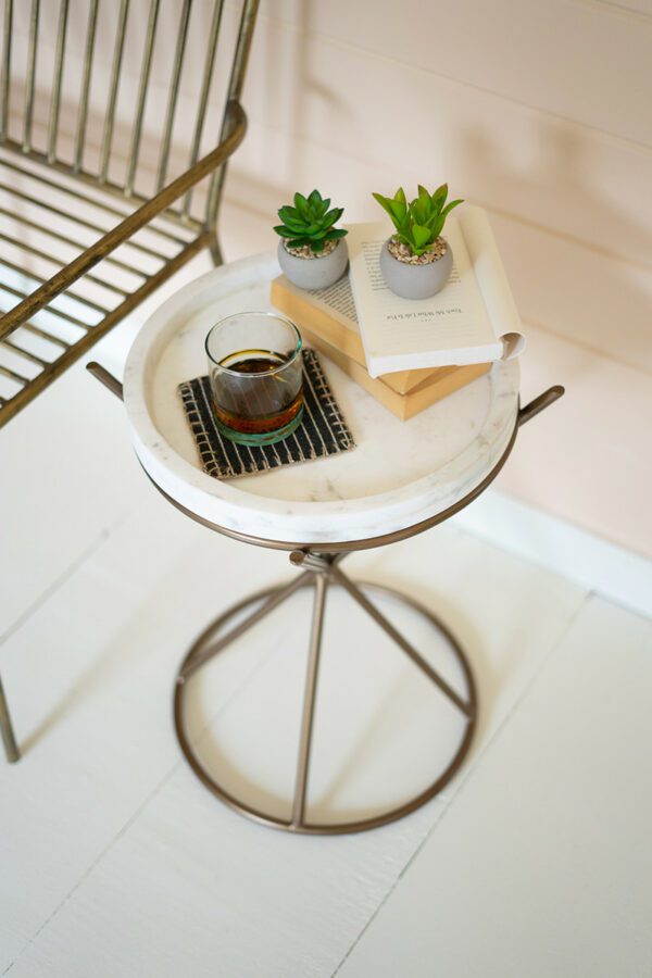 Hour Glass Side Table