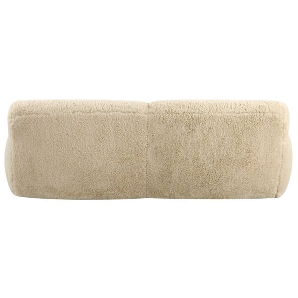 uttermost cream sheepskin abide sofa5