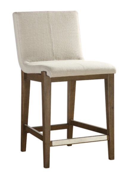 Uttermost Klemens Natural Counter Stool