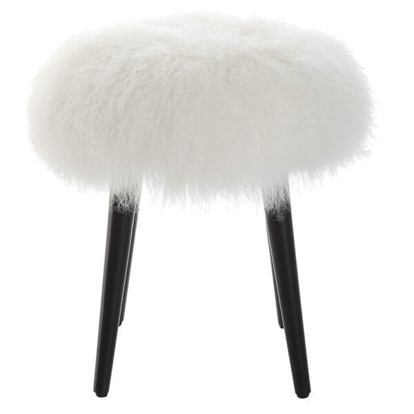 Uttermost Wooly Accent Stool