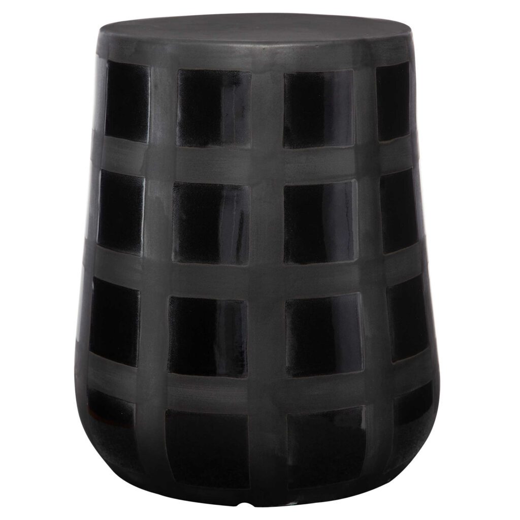 Uttermost Patchwork Garden Stool | The Gilded Thistle
