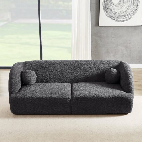 Anna Grey French Boucle Sofa