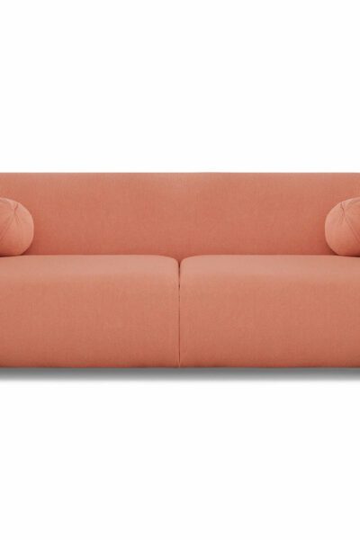 Anna Pink French Boucle Sofa