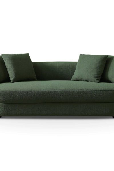 Dylan Modern French Olive Green Boucle Sofa