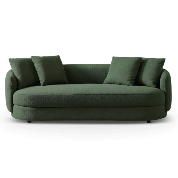 Dylan Modern French Olive Green Boucle Sofa