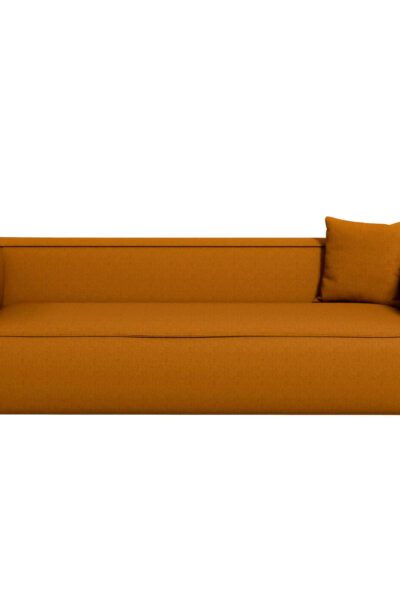 Marshall Modern Dark Yellow Boucle Sofa