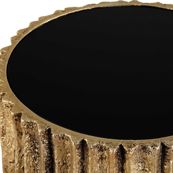 Uttermost Brass Echo Drink Table